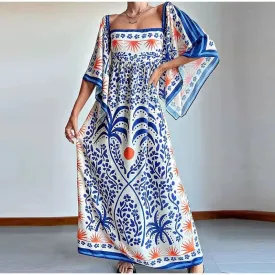 Serena Boho-Chic Floral Maxi Dress