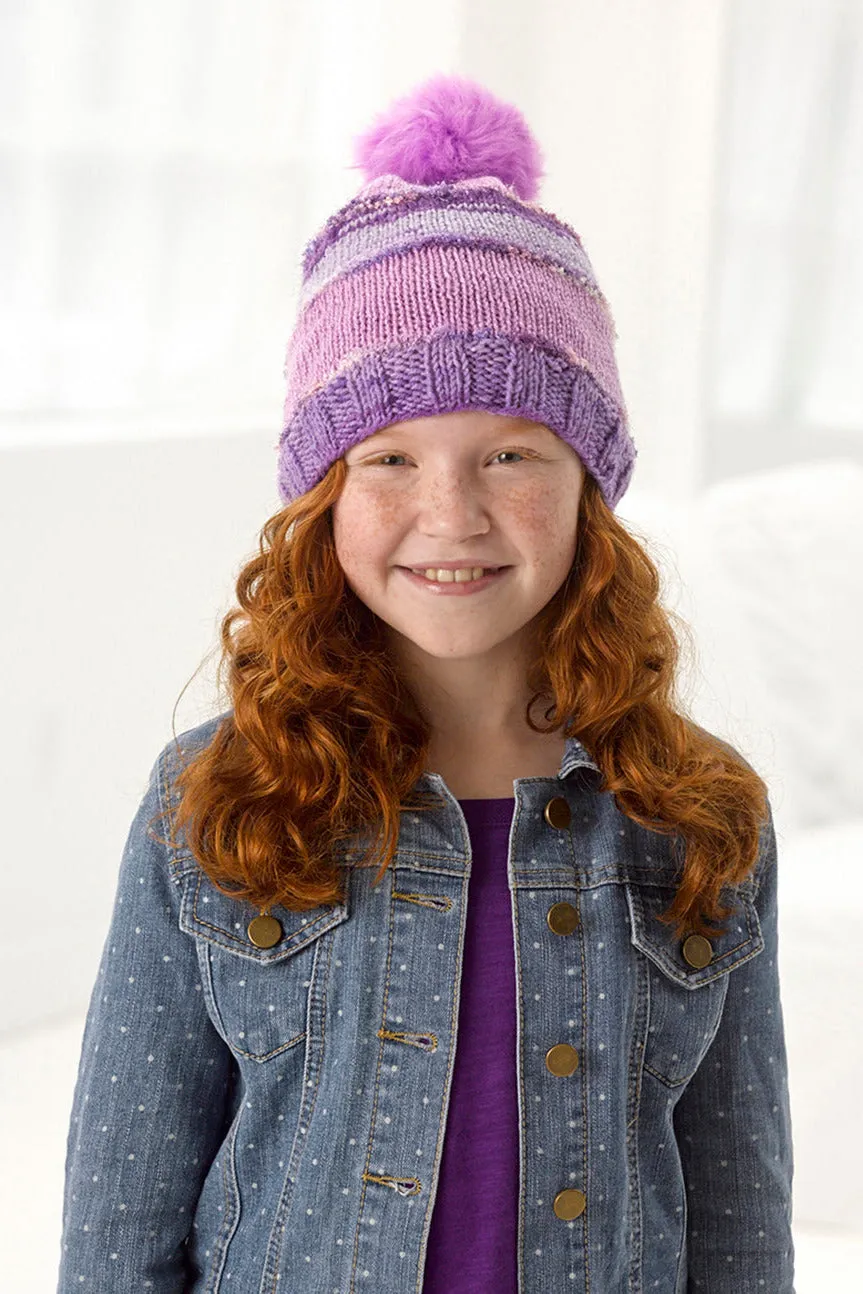 Sparkle Knit Hat Pattern - Version 3