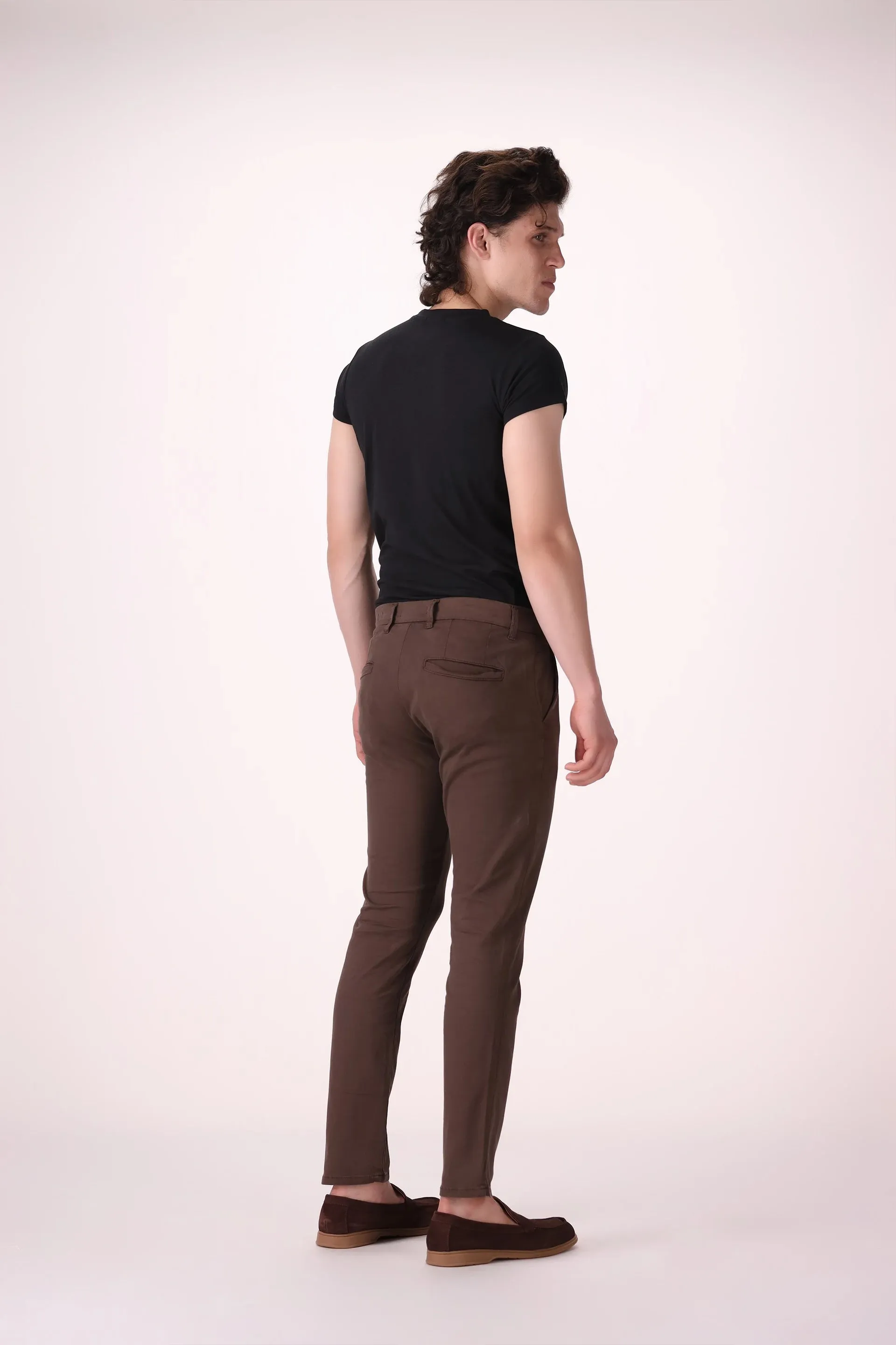 Stretch Slim Fit Chino Trousers