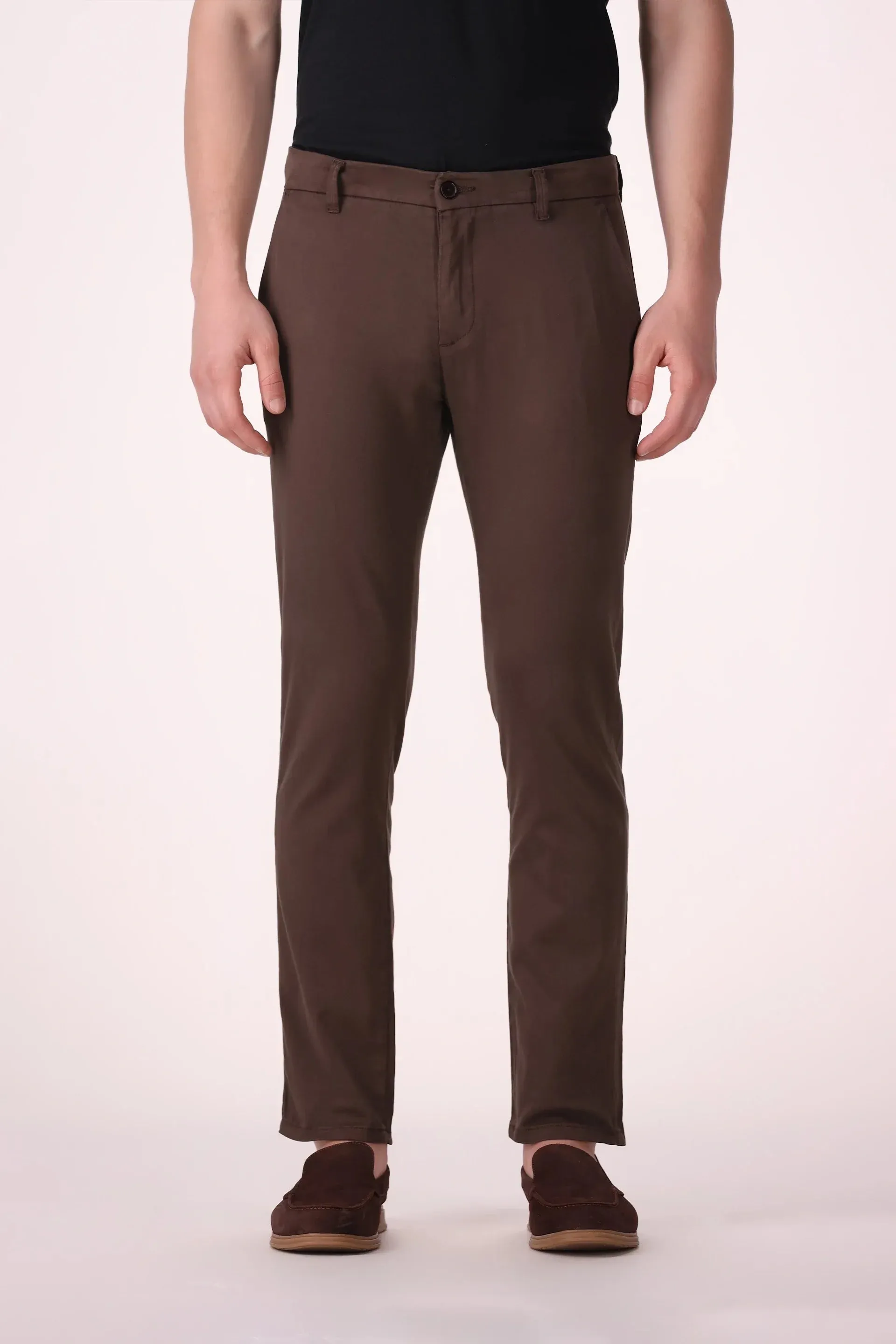 Stretch Slim Fit Chino Trousers