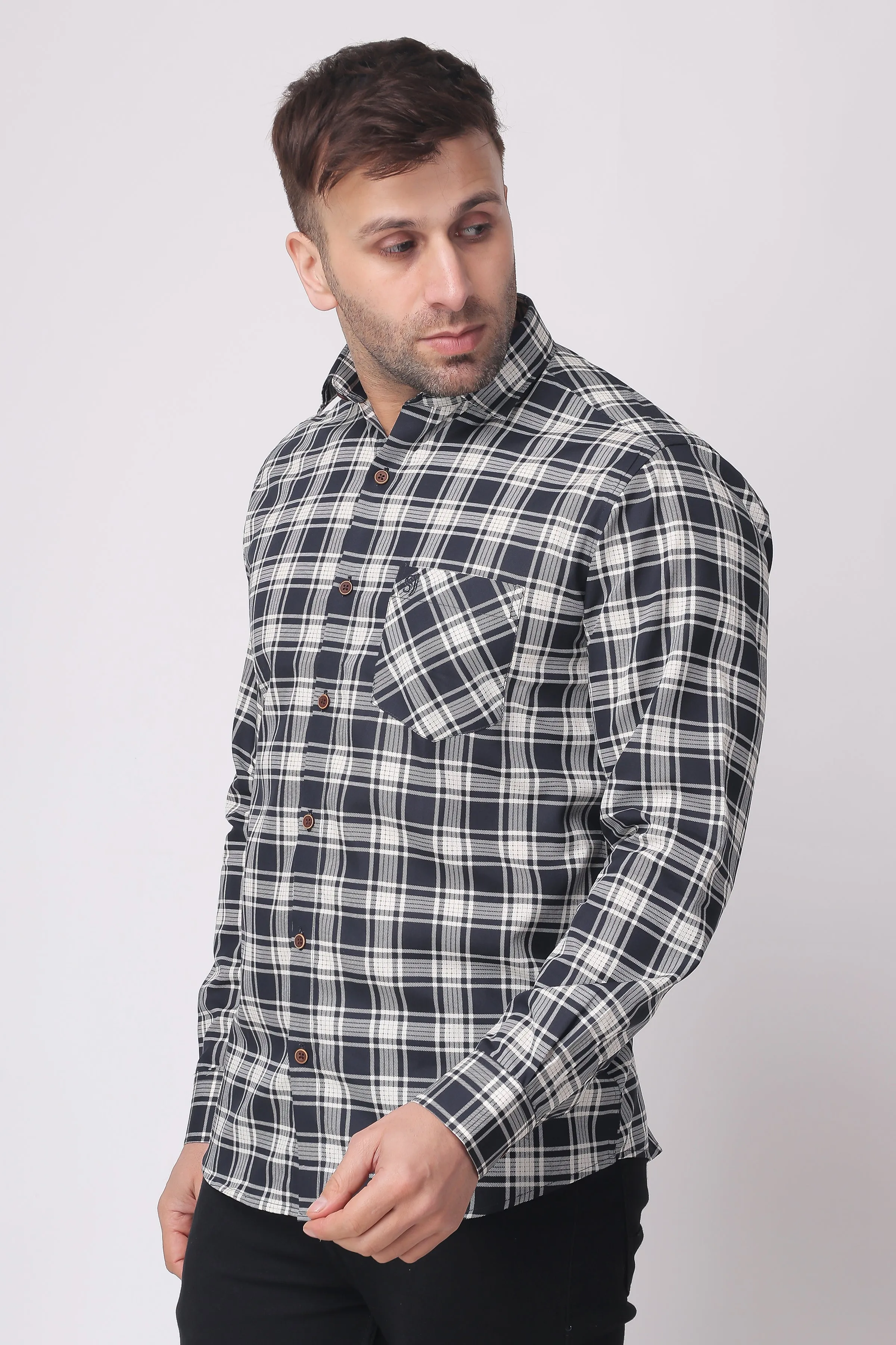 STYLOX BASIC CHECK SHIRT