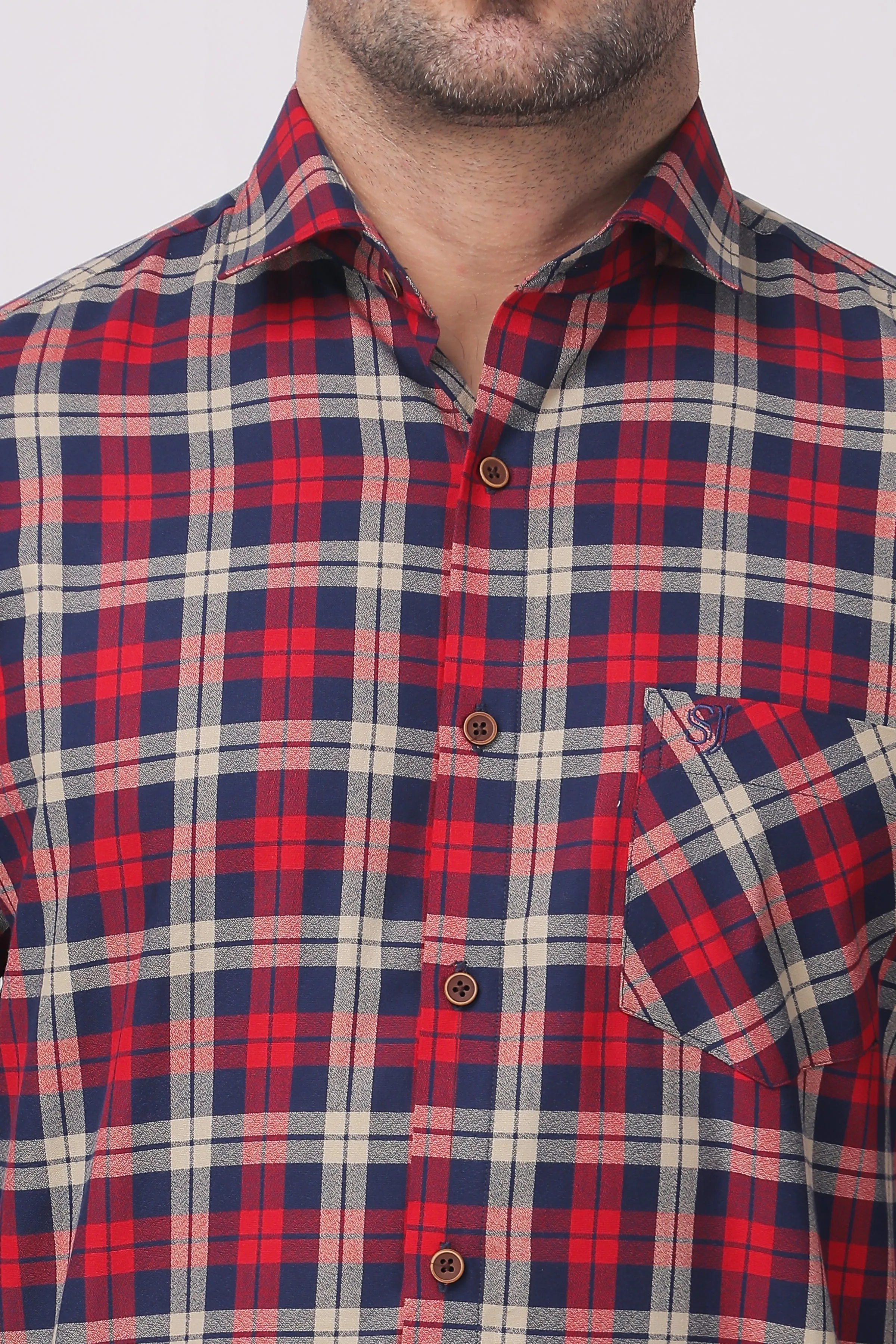 STYLOX BASIC CHECK SHIRT