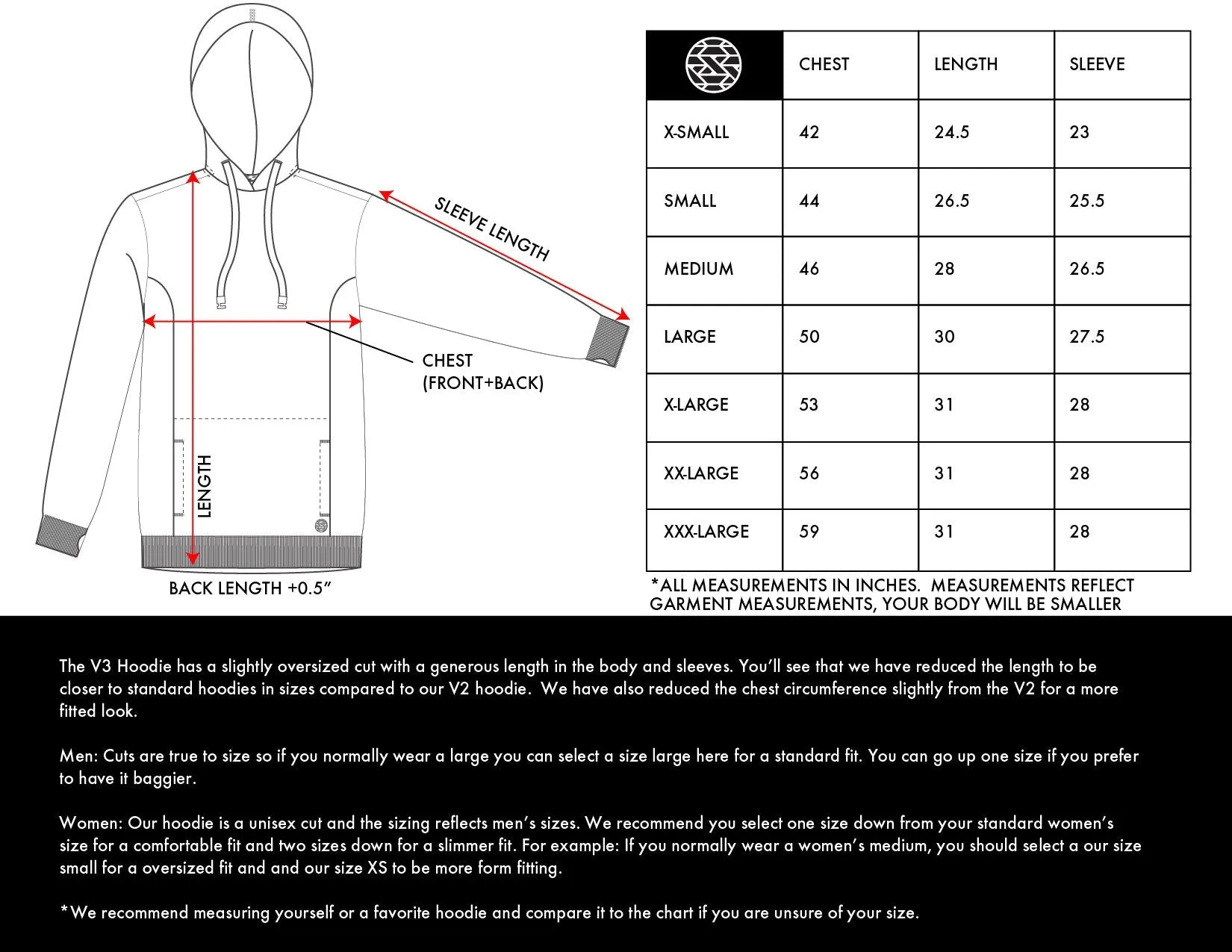 Sunset Red StringSwap Pullover Hoodie