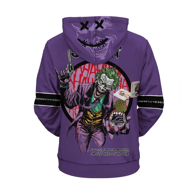 The Dark Knight Why So Serious Hoodie & Zip Hoodie