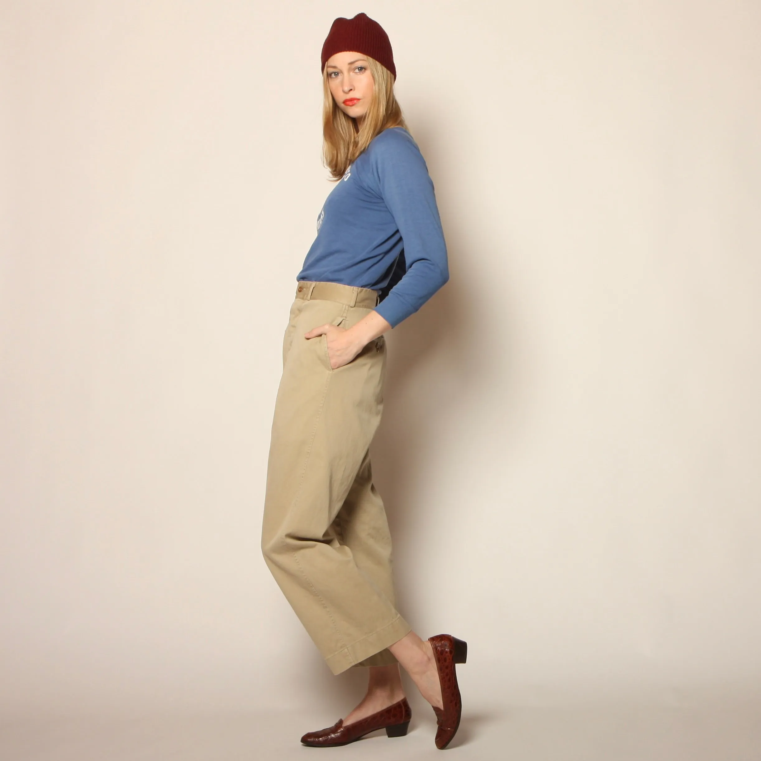 Vintage 60's Caugman Utilitarian Chino Workwear Pants