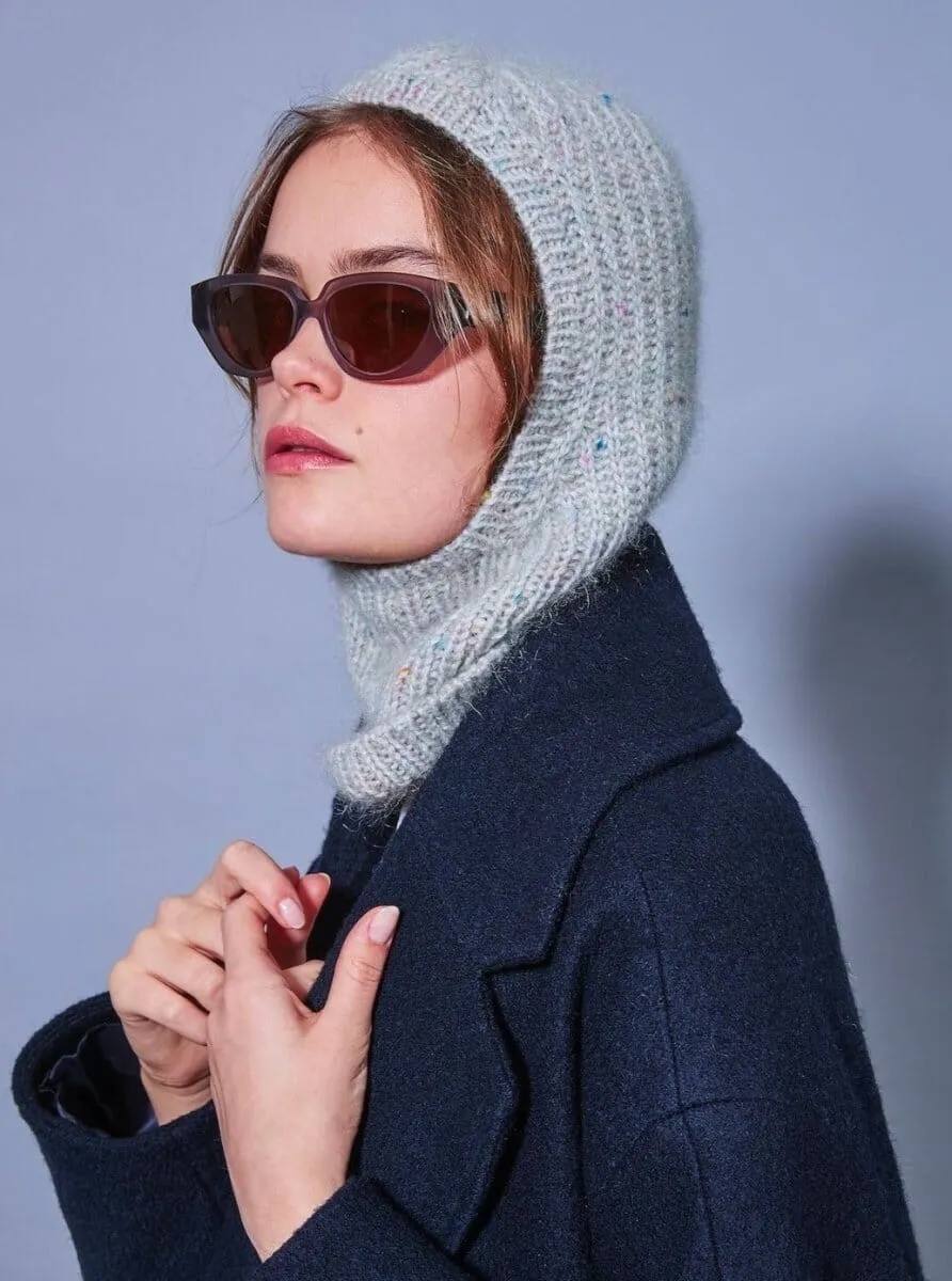 Wonderland Balaclava by Spektakelstrik, No 1   silk mohair knitting kit