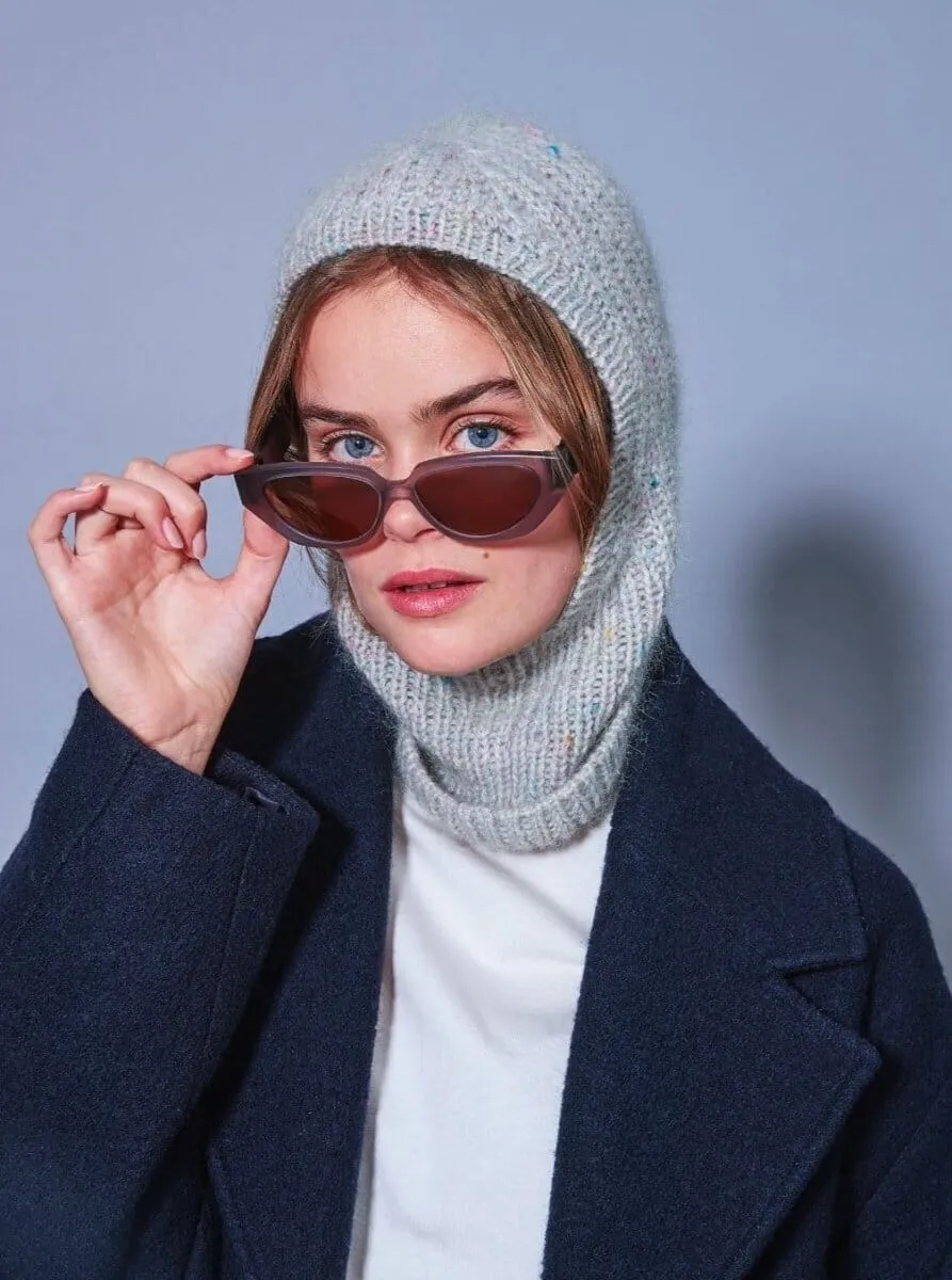 Wonderland Balaclava by Spektakelstrik, No 1   silk mohair knitting kit