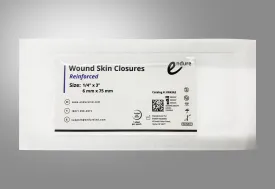 Wound Skin Closures, Reinforced