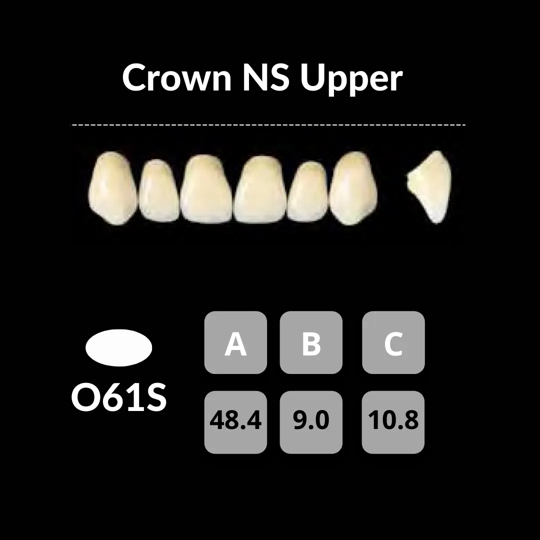 Yamahachi - Crown NS Teeth Shade A3