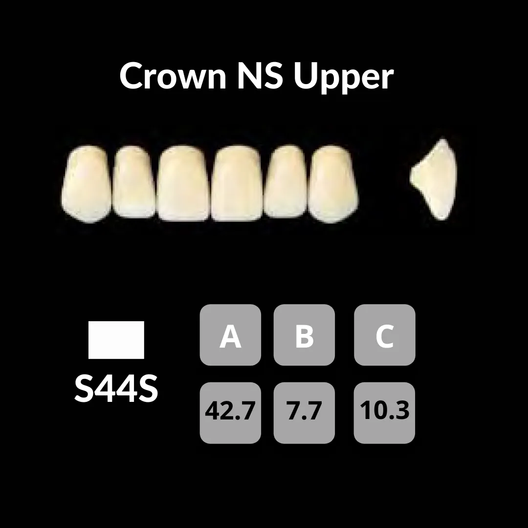 Yamahachi - Crown NS Teeth Shade A3